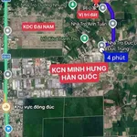 Bán đất 225m2 giá 380 triệu gần KCN Minh Hưng Sikico, Bình Phước - Ảnh thu nhỏ 1