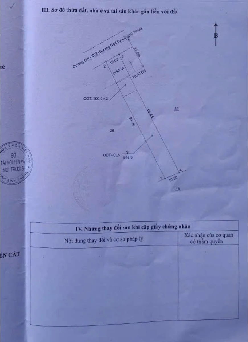 Bán đất mặt tiền Ba Lăng Xi Hòa Lợi 846m² 5 tỷ - Ảnh thu nhỏ 3
