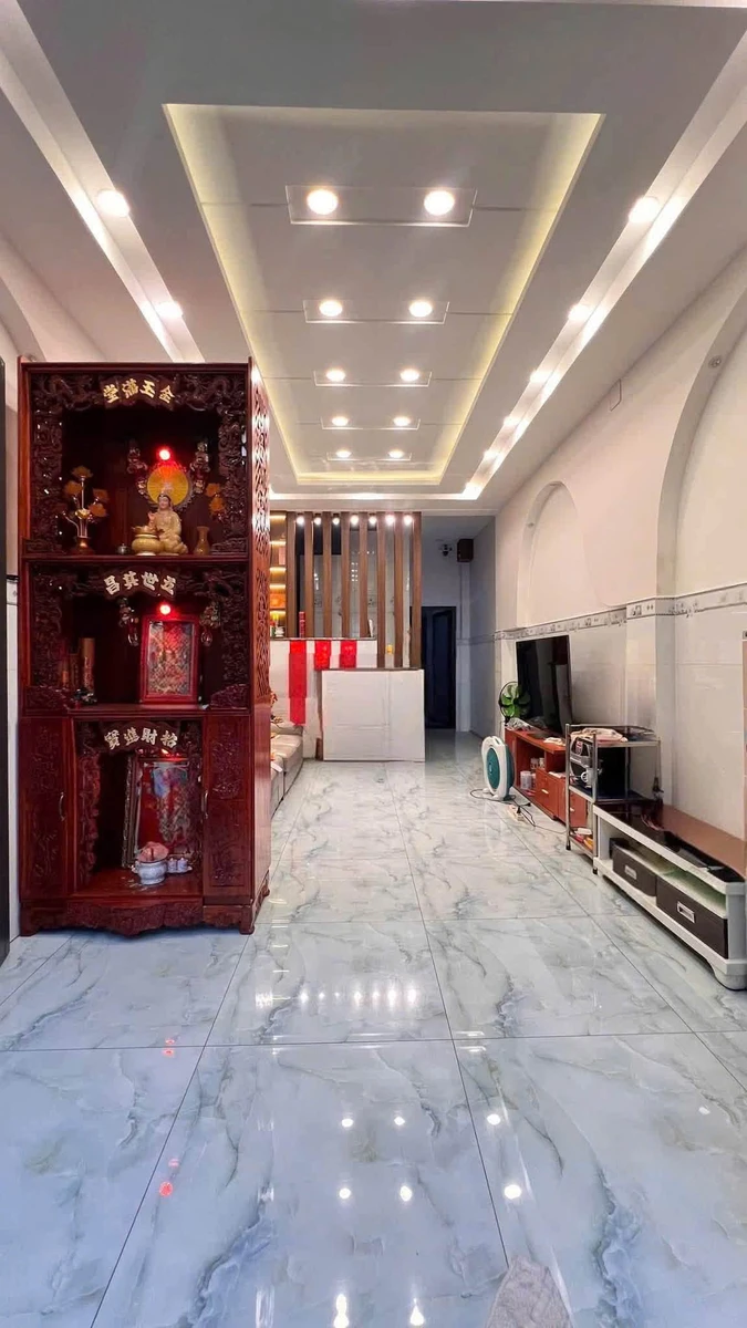 Bán nhà mới xây 1 trệt 2 lầu 77m2 gần đường Hồng Bàng, Quận 6, giá 7,5 tỷ - Ảnh thu nhỏ 2