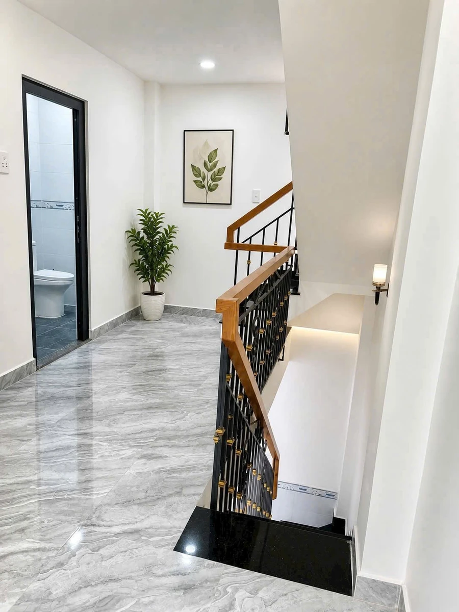 Bán nhà góc 4x12m trệt 2 lầu sân thượng 4PN hẻm 8m Hương Lộ 2, Bình Tân - Ảnh thu nhỏ 4