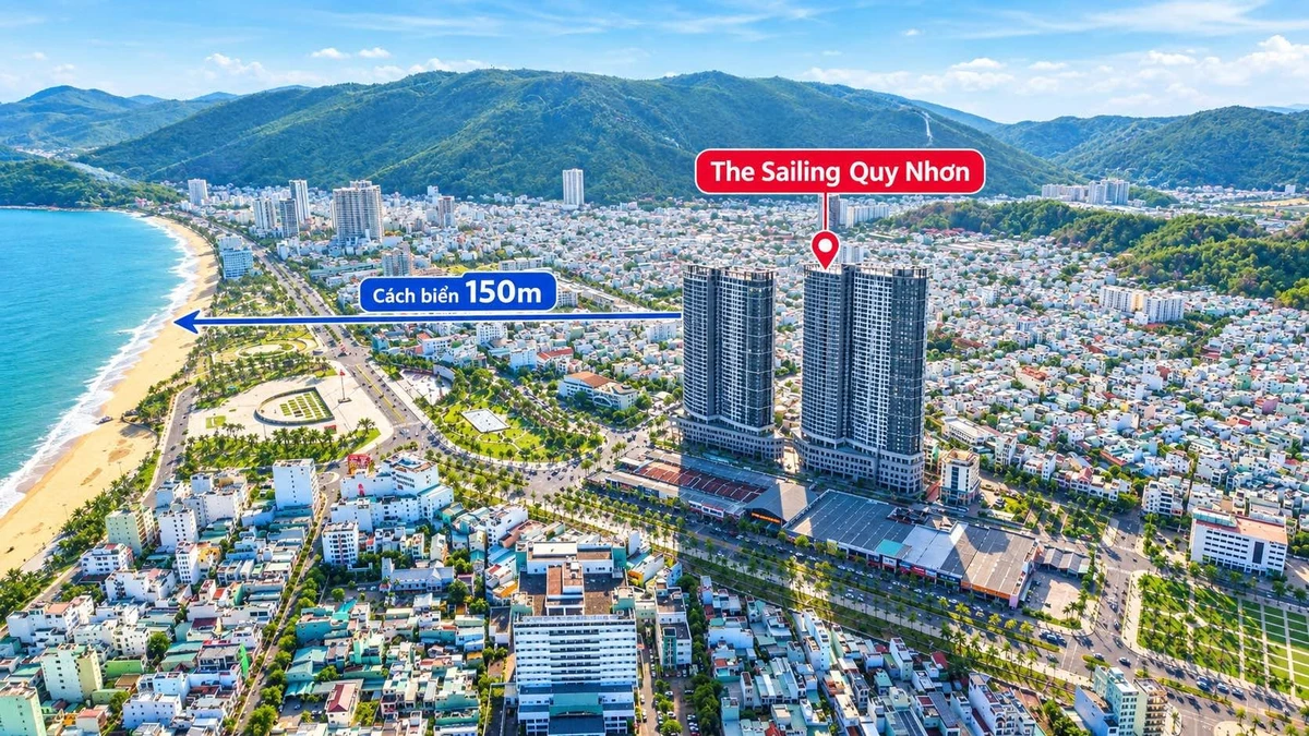 Bán căn hộ Studio 47m² The Sailing Quy Nhơn giá từ 2,1 tỷ - Ảnh 1