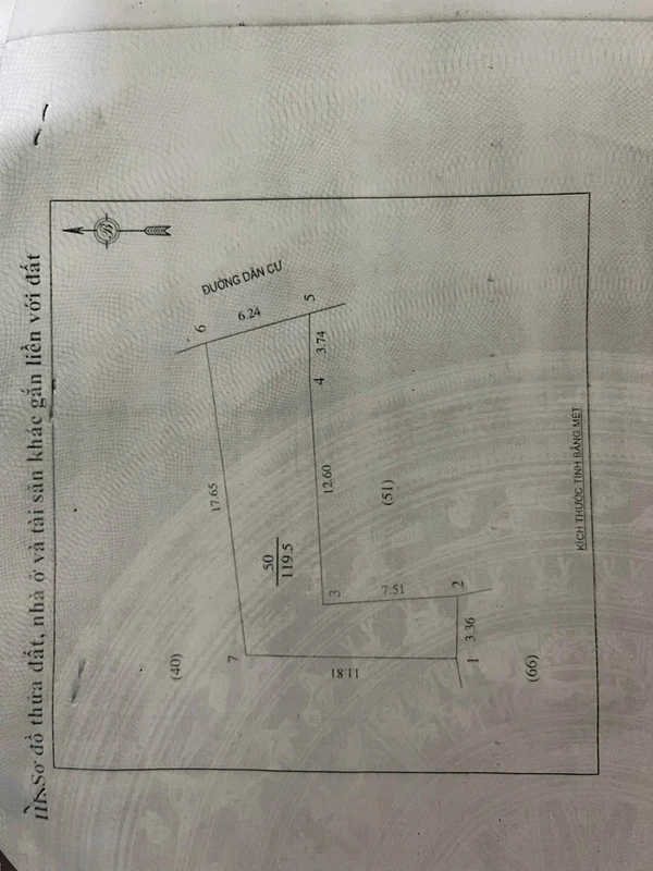 Bán đất 119.5m2 tặng nhà cấp 4 Trần Nhật Duật Nghệ An