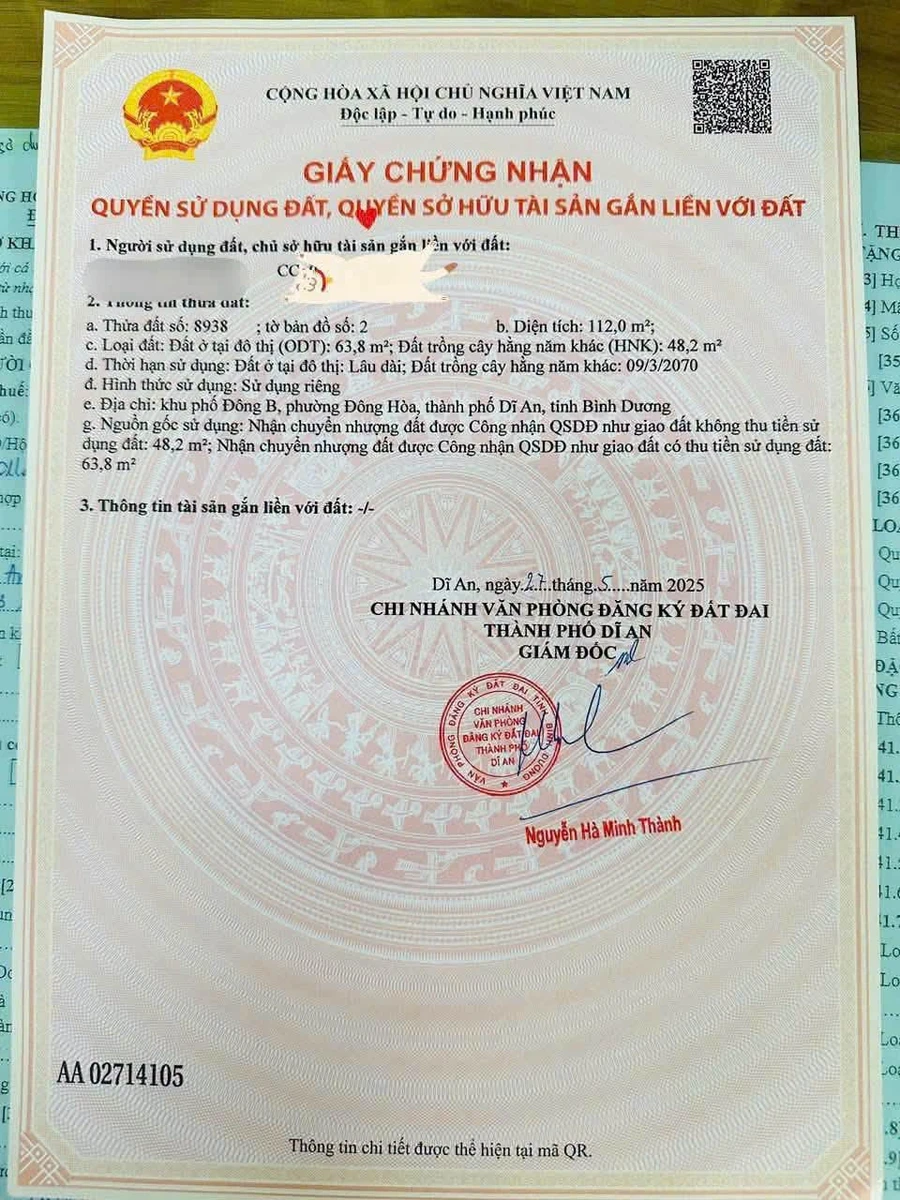 Bán đất mặt tiền Hà Huy Giáp, 112m2, 4.95 tỷ - Ảnh thu nhỏ 5