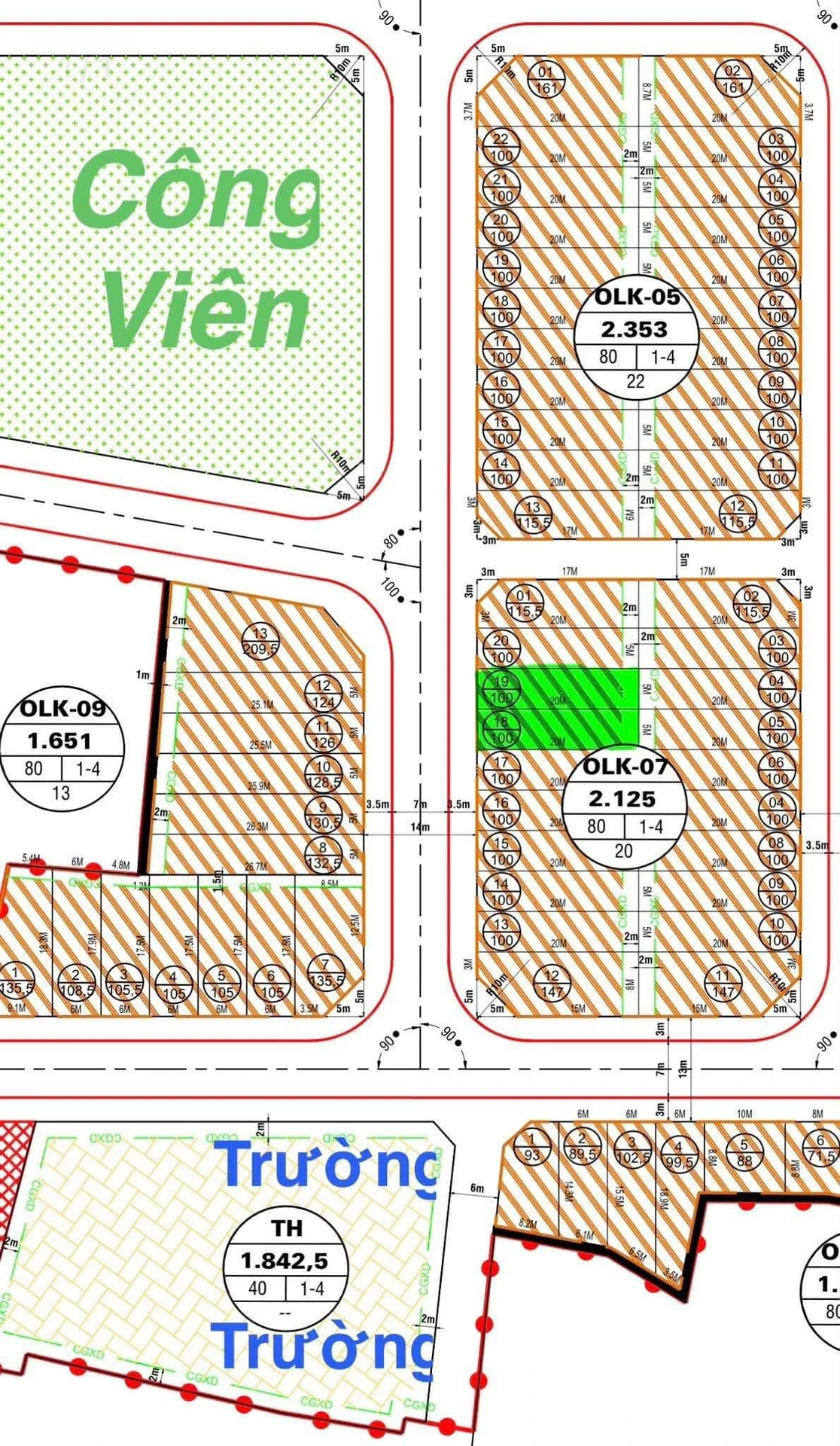 Bán lô đất 100m² sổ hồng khu tđc Bình Định 2 tỷ 150 triệu - Ảnh 1