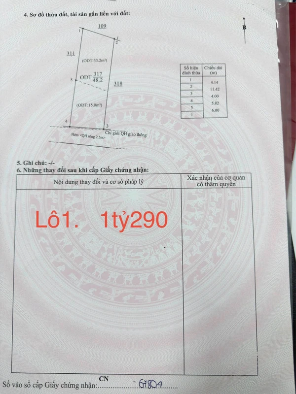 Bán 4 lô đất liền kề hẻm Amasa trung tâm Buôn Ma Thuột, 48-74m2, giá từ 1,2 tỷ