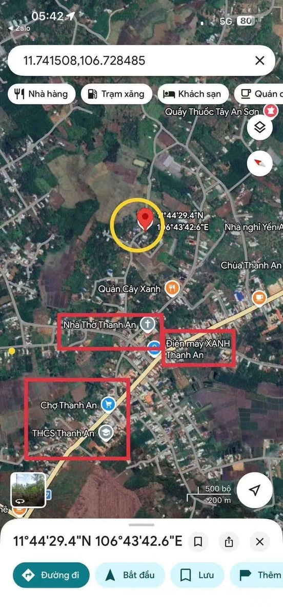 Bán đất thổ cư 21.000m² gần chợ Thanh An 199 triệu - Ảnh thu nhỏ 2