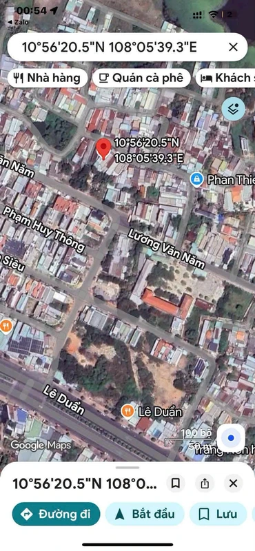 Bán đất rộng 149m² trung tâm Phan Thiết, gần trường Lê Lợi