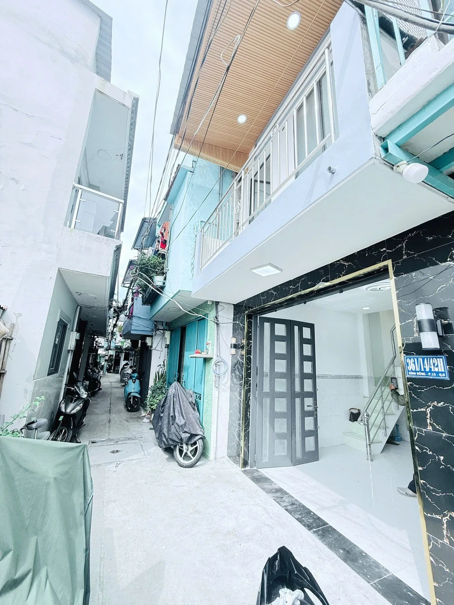 Bán nhà sổ hồng riêng 3,5x5m 1 lầu 2 PN giá 1,89 tỷ, Phường 15, Quận 8 - Ảnh thu nhỏ 2