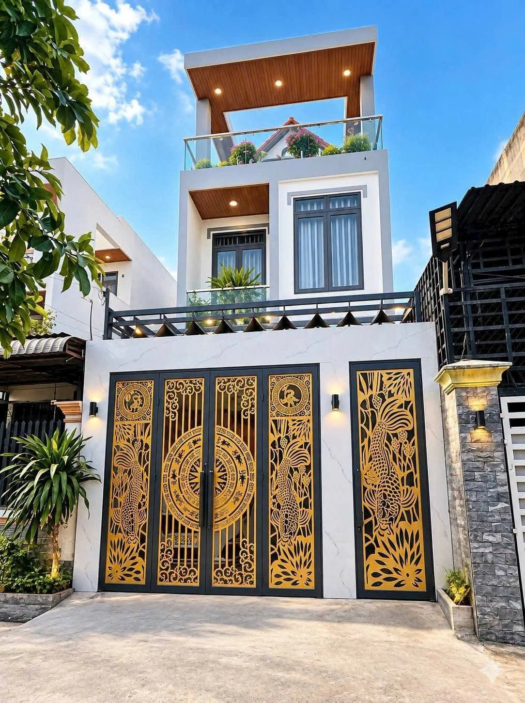 Bán nhà 2 lầu 101m2, 3PN, phường Đông Hòa, Dĩ An, Bình Dương - giá 6,8 tỷ - Ảnh 1