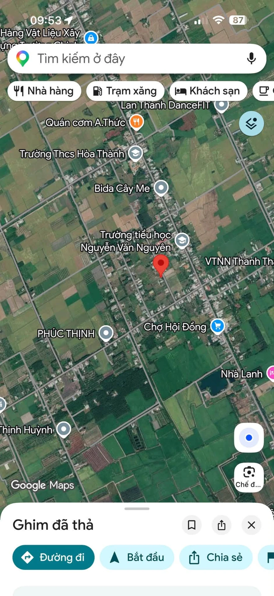 Bán đất nhà vườn 2200m2 (540m2 thổ cư) mặt tiền 15m, Bình Hòa Bắc, Đức Huệ, Long An - 1,8 tỷ - Ảnh 1