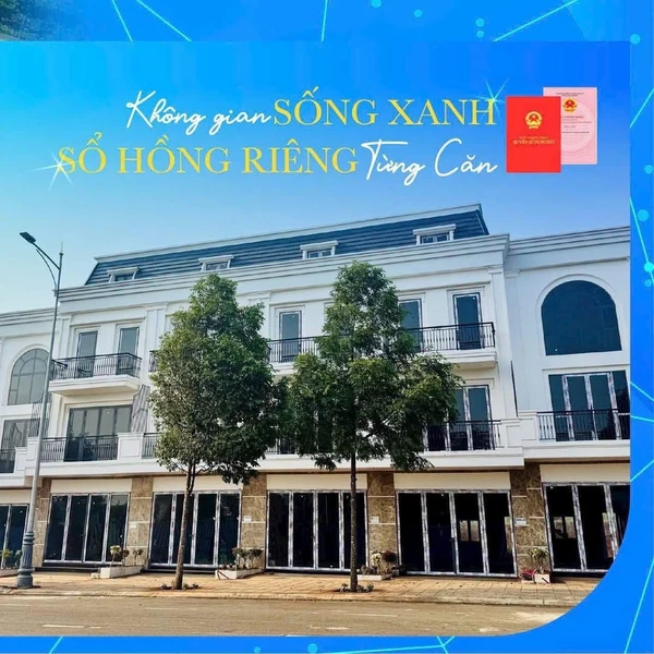 Bán nhà phố 340m² LK8 Ân Phú, 6,79 tỷ