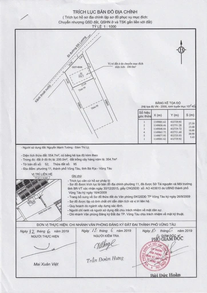 Bán đất 554,7m² thổ cư Phường 11 Vũng Tàu 7,21 tỷ - Ảnh thu nhỏ 2