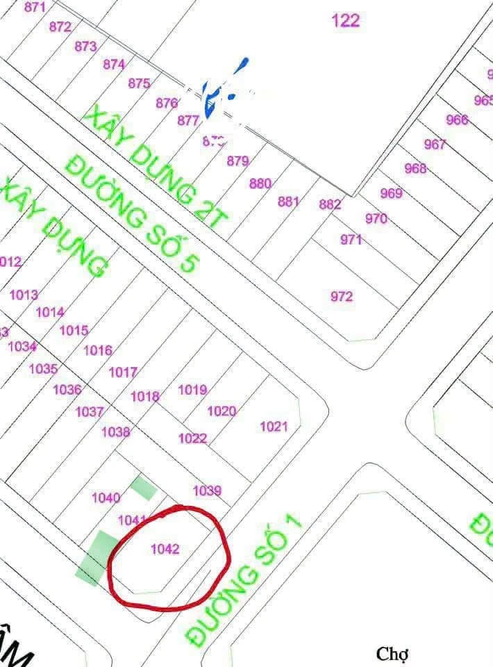 Bán đất lô góc 2 mặt tiền 136,4m² đối diện chợ KDC Bình Tâm, Tân An, Tây Ninh - Ảnh thu nhỏ 4
