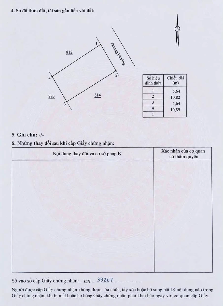 Bán đất thổ cư 61m2 Chợ Suối Tiên, Khánh Hòa - Ảnh thu nhỏ 4