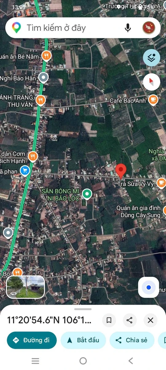 Bán đất góc 2 mặt tiền, DH 13, Hóc Môn, 275 m² - Ảnh thu nhỏ 4