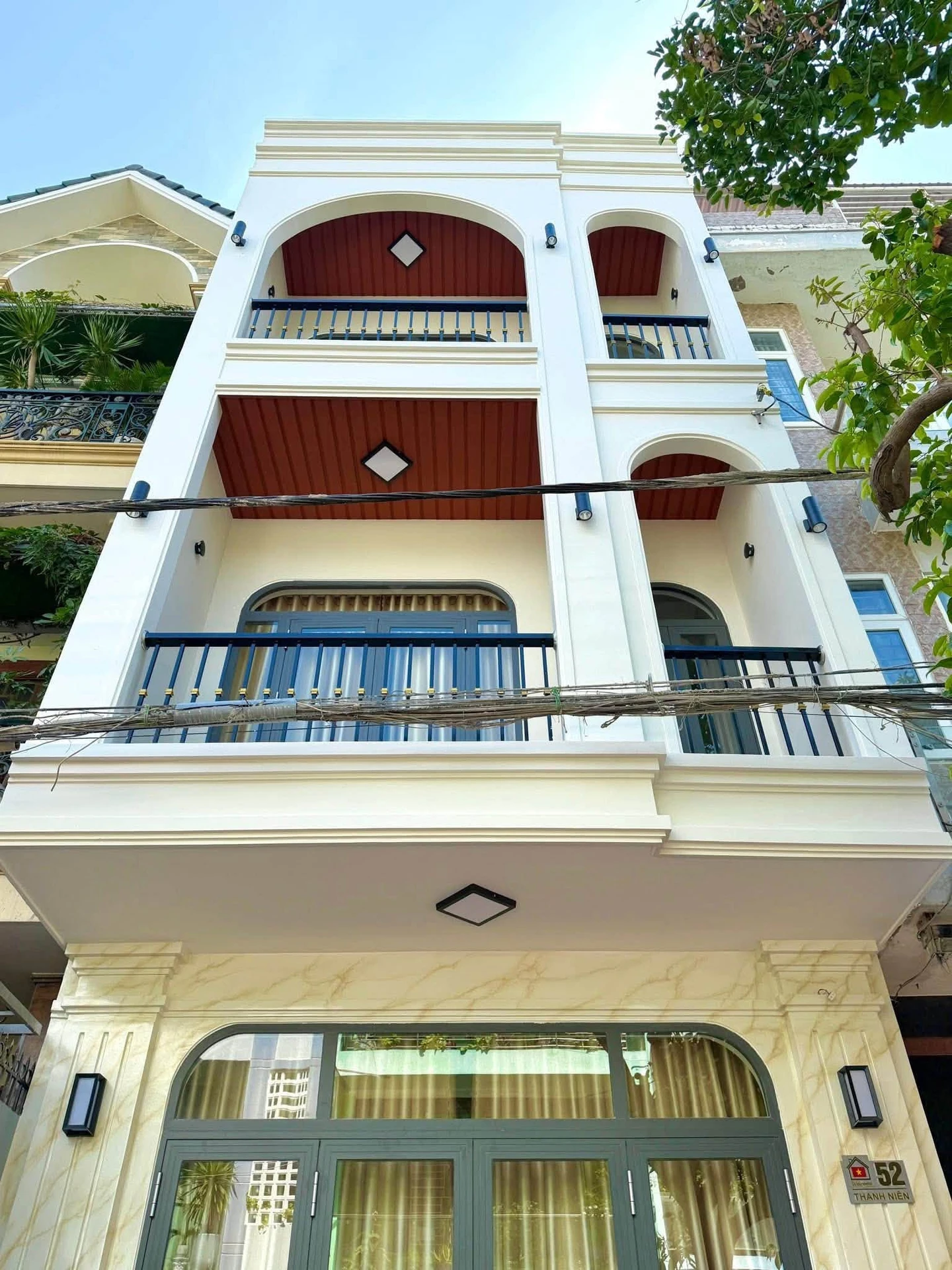 Bán nhà mặt tiền 4 PN, 180m², Thanh Niên, Quy Nhơn, 7.2 tỷ - Ảnh 1