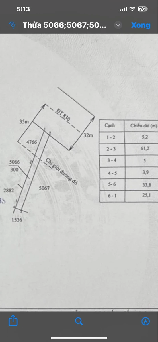 Bán 3 lô đất thổ cư mặt tiền ĐT 830 Cần Giuộc 300m² 5 tỷ - Ảnh thu nhỏ 4