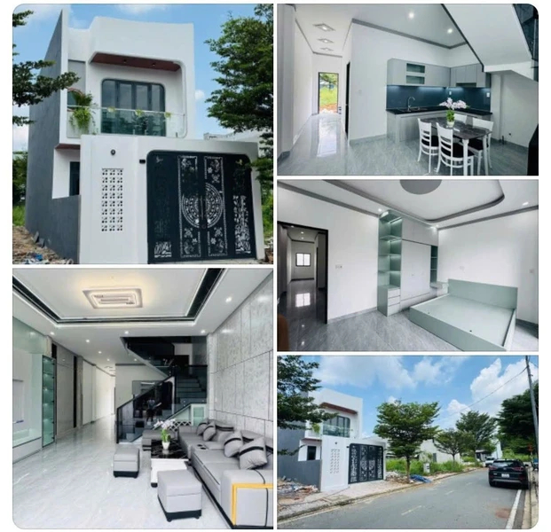 Bán nhà lầu 3 phòng ngủ 85m² tại Bến Cát, giá 2 tỷ 430 triệu