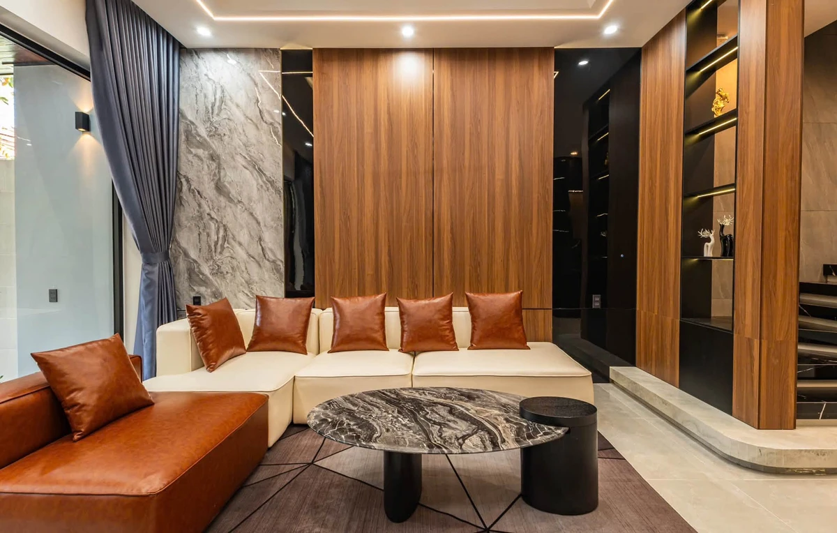Bán nhà 3 tầng Hòa Xuân 100m² 4PN view công viên 9,2 tỷ - Ảnh thu nhỏ 4