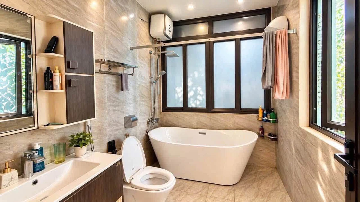 Bán nhà 4 tầng mặt tiền 95m² Quán Nam - Kênh Dương - Ảnh thu nhỏ 4
