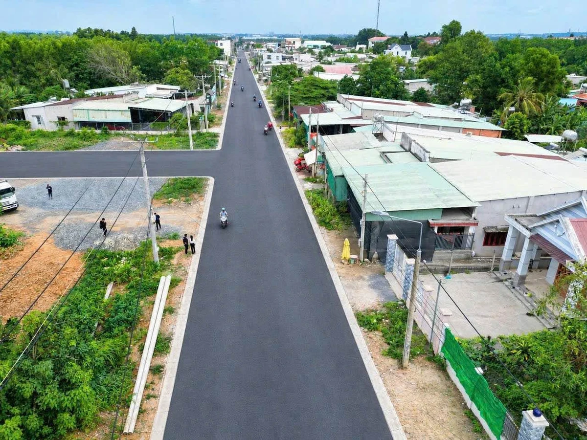 Bán đất 113m2 mặt tiền Hương Lộ 15, sổ riêng 2 tỷ 280 triệu - Ảnh thu nhỏ 2