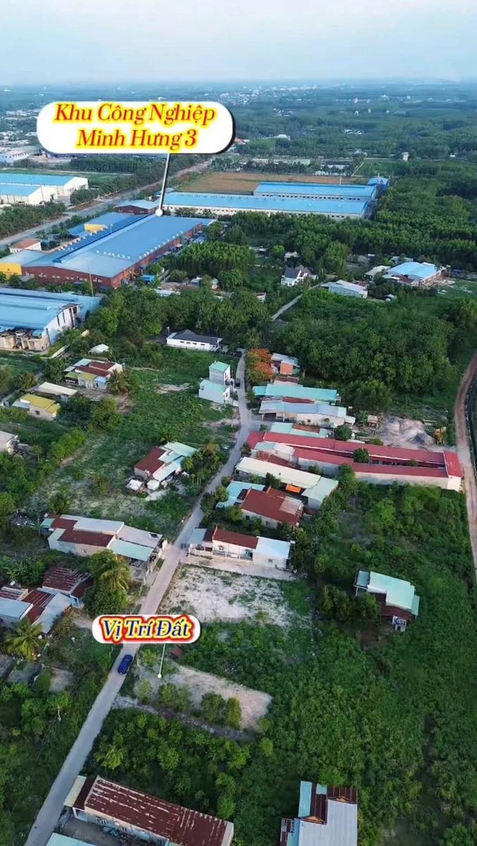 Đất Bán Gần KCN Minh Hưng 3 - 50m2 Thổ Cư - Ảnh thu nhỏ 3