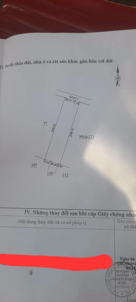Bán 1296m2 đất nông nghiệp Vĩnh Thạnh, Cần Thơ - 3 tỷ 300 triệu - Ảnh thu nhỏ 4
