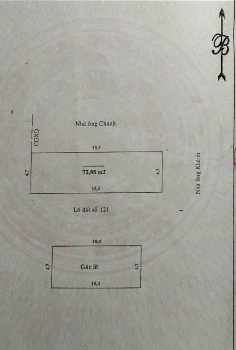 Bán nhà cấp 4 mặt tiền Đội Cấn 73m² – 4,7 tỷ - Ảnh 1
