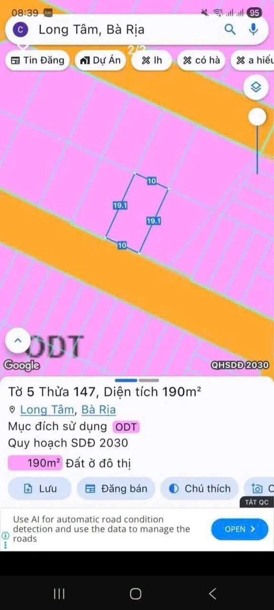 Bán biệt thự 190m² tại Phường Long Tâm, Bà Rịa, 6 tỷ - Ảnh thu nhỏ 4