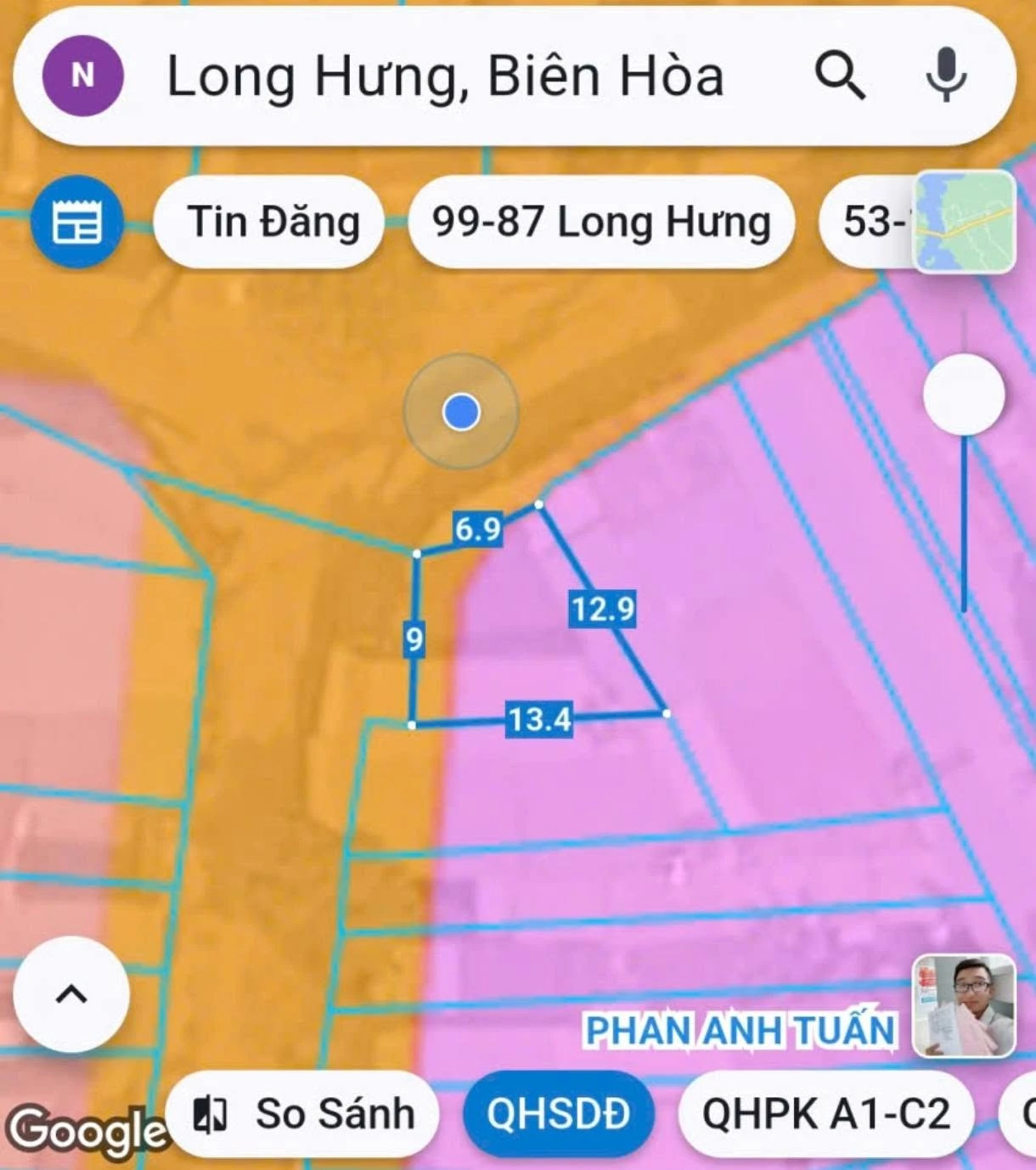 Bán nhà mặt tiền 60m² kinh doanh 1,1 tỷ Long Hưng - Ảnh 1