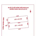 Bán đất mặt đường Trường Chinh 61.6m2 giá 4tỷ 950 - Ảnh thu nhỏ 3