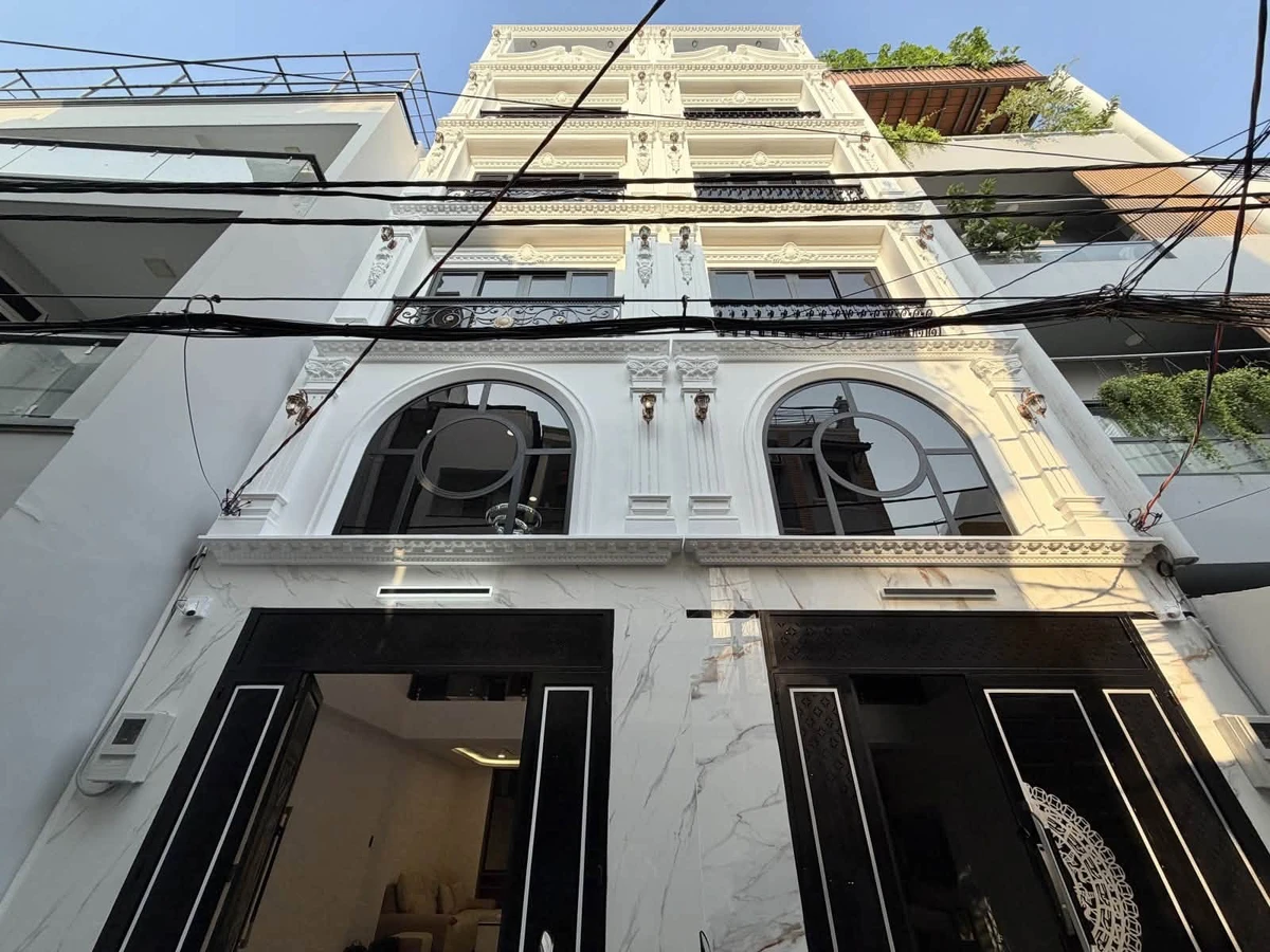 Bán nhà 6 tầng có thang máy 50m² full nội thất đường Bạch Đằng, Bình Thạnh giá 12,8 tỷ - Ảnh 1