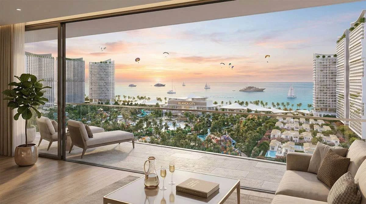 Bán căn hộ 2PN sân vườn Beacon Tower Blanca City, 124m², 7.2 tỷ - Ảnh thu nhỏ 3