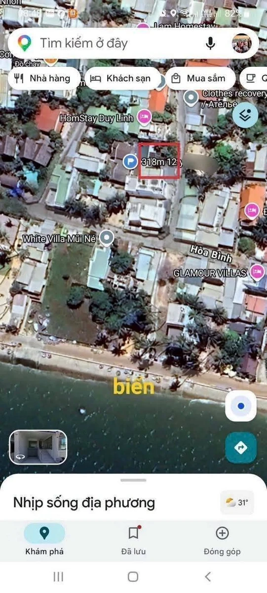 Bán đất thổ cư 318m² Hòa Bình Hàm Tiến, view biển - Ảnh thu nhỏ 2