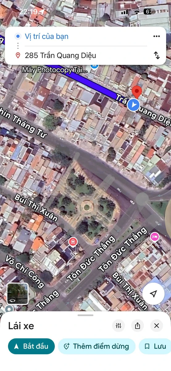 Bán lô đất mặt tiền Trần Quang Diệu 100m2 Phan Thiết - Ảnh thu nhỏ 5