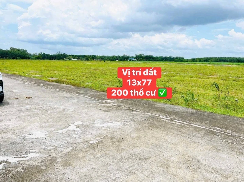 Bán đất sào 1000m2 thổ cư Chơn Thành Bình Phước 800 triệu
