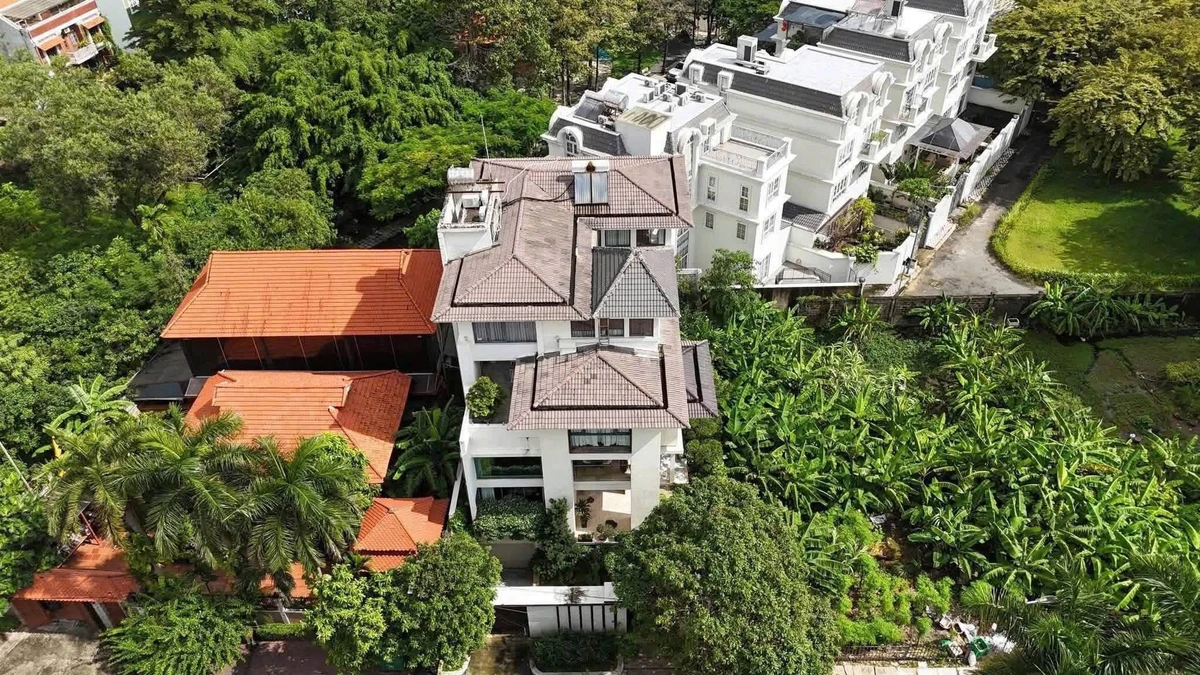 Bán biệt thự compound 350m2 hầm + trệt + 3 lầu Nguyễn Văn Hưởng, Thảo Điền - Ảnh thu nhỏ 2