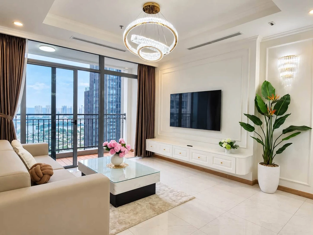 Bán căn hộ 3PN 126m2 tòa Landmark 3 Vinhomes Central Park view Landmark 81, giá 22,5 tỷ - Ảnh thu nhỏ 4