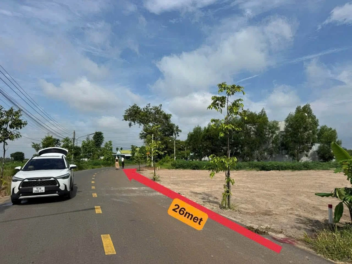 Bán đất mặt tiền đường nhựa 244m2 (100m2 thổ cư) giá 720 triệu gần KCN Becamex, Nha Bích - Ảnh thu nhỏ 2
