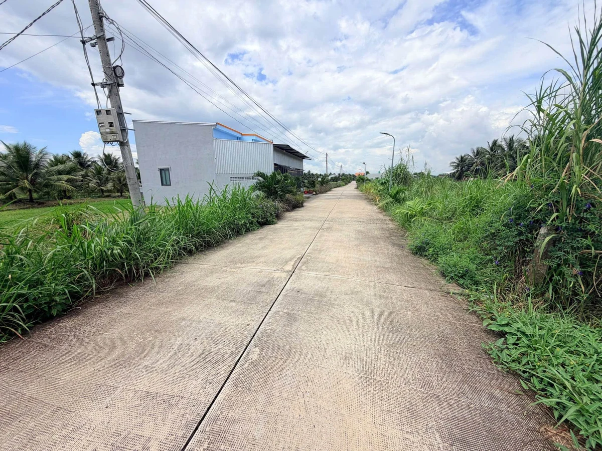 Bán đất nền 55m² mặt tiền 6m Tân Trụ Long An - Ảnh thu nhỏ 2