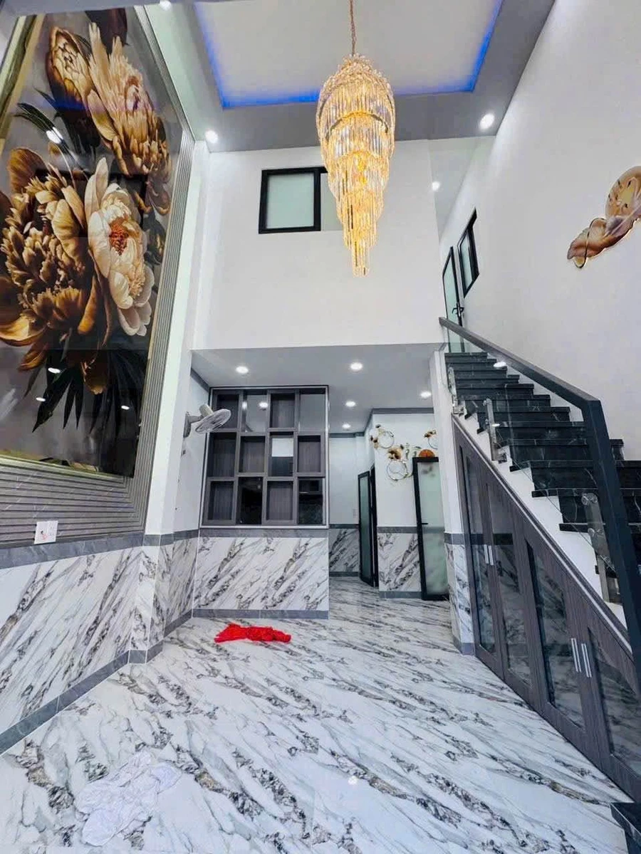 Bán nhà sổ hồng riêng 65m², 3PN, gần Ngã 5 Chợ Đầu Mối, Bà Điểm, Hóc Môn - Ảnh thu nhỏ 3