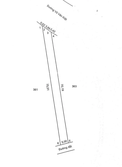 Bán 362,3m2 ODT tại phường Trường An, TP. Vĩnh Long, tỉnh Vĩnh Long - Ảnh 1