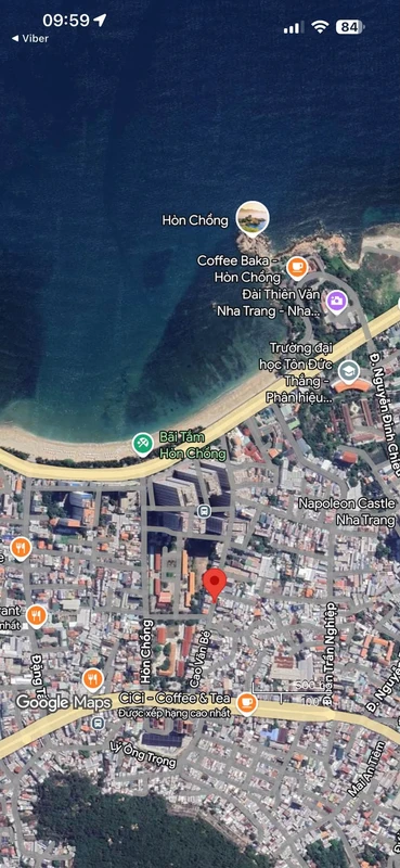 Bán nhà 4 tầng mặt tiền Cao Văn Bé 52m² Nha Trang gần biển
