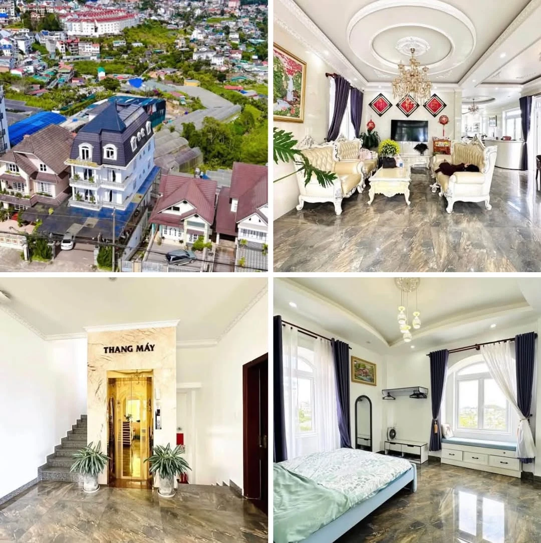 Bán khách sạn mặt tiền 280m² Triệu Việt Vương, Đà Lạt, 25 tỷ - Ảnh 1