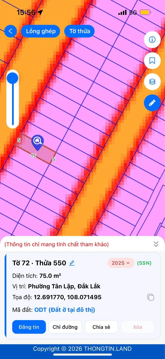 Bán đất mặt tiền Trương Quang Tuân 75m² 4 tỷ 290 Bình Chánh - Ảnh thu nhỏ 3