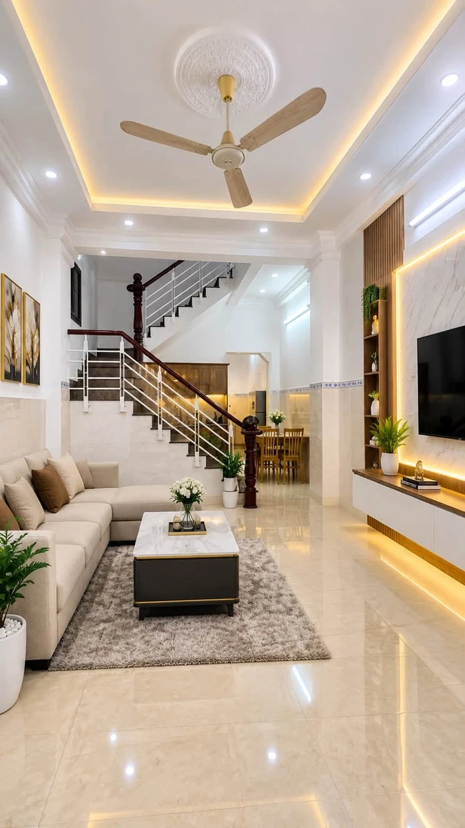 Bán nhà hẻm xe hơi 4x13m, trệt 3 lầu, Phú Thọ Hòa, Tân Phú, nhỉnh 6 tỷ - Ảnh thu nhỏ 4