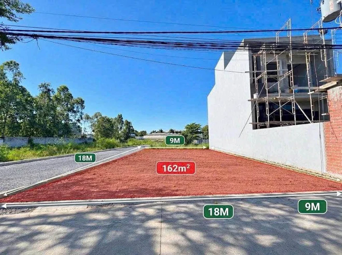 Bán đất góc 9x18m Trảng Dài 1 tỷ 850 - Ảnh 1