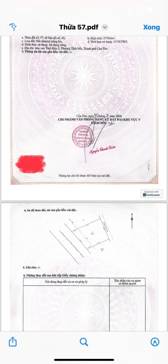 Cần bán hoặc cho thuê lâu dài lô đất 8.756,9 m mặt tiền nối QL80 - Thốt Nốt, Cần Thơ - Ảnh thu nhỏ 5