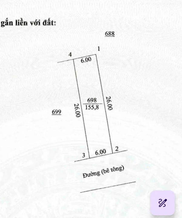 Mặt tiền Liên Thôn ngay Thị trấn Cửa Tùng, 6x26m. Full thổ, ngay đường Ven Biển, chỉ 690 triệu - Ảnh 1