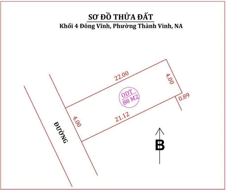 Bán đất 88m² Thạnh Vinh 2,4 tỷ - Ảnh thu nhỏ 3